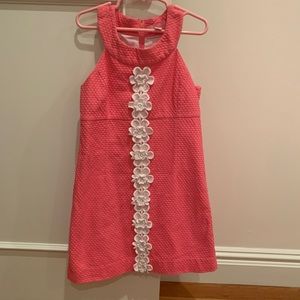 Lilly Pulitzer girls hot pink dress